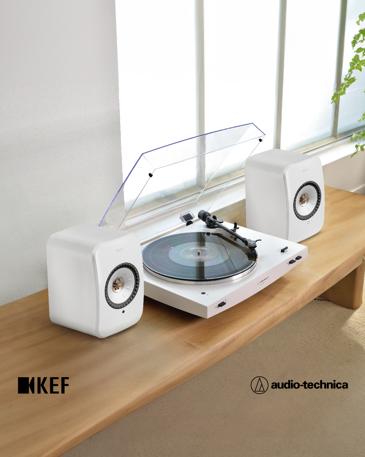 KEF X Audio-Technica, Vinyl Lover Bundle